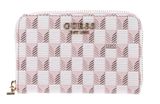 GUESS Laurel Zip Around M Light Pink Logo