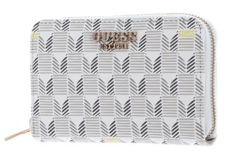GUESS Laurel Zip Around M Stone Logo