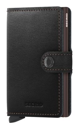 Secrid Miniwallet Original Black - Brown