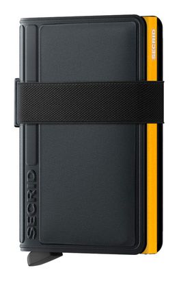 Secrid Bandwallet TPU Black - Ochre