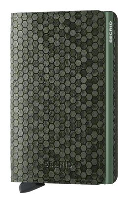 Secrid Slimwallet Hexagon Green