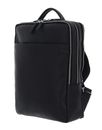 PICARD Relaxed Leather Backpack Black