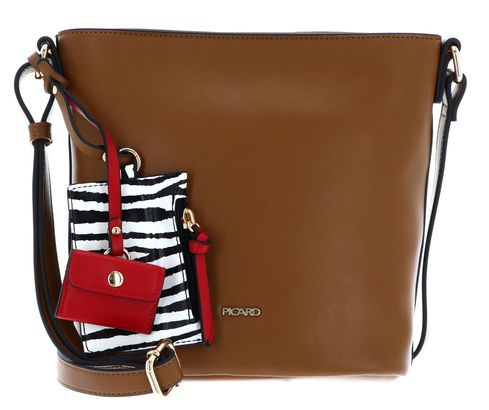 PICARD Safari Crossbody Bag Cognac