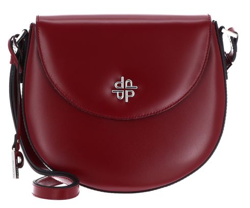 PICARD Black Tie Crossbody Bag with Flap Red