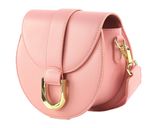 SEIDENFELT MANUFAKTUR Tolita Saddle Bag Bubble Gum / Gold