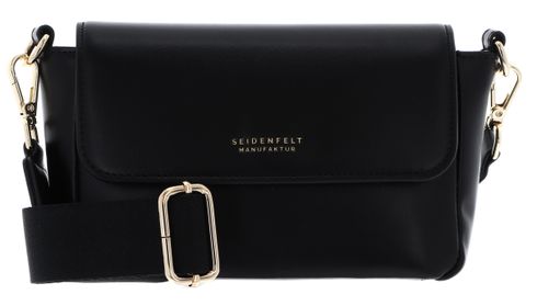 SEIDENFELT MANUFAKTUR Tolita Crossbag Black / Gold