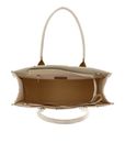 SEIDENFELT MANUFAKTUR Hulu Shopper Beige Mx / Gold SEIDENFELT MANUFAKTUR Hulu Shopper Beige Mx / Gold