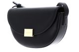 SEIDENFELT MANUFAKTUR Ellanda Saddle Bag Black / Gold