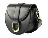 SEIDENFELT MANUFAKTUR Tolita Saddle Bag Black / Gold SEIDENFELT MANUFAKTUR Tolita Saddle Bag Black / Gold