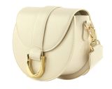 SEIDENFELT MANUFAKTUR Tolita Saddle Bag Tofu Beige / Gold