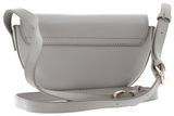 SEIDENFELT MANUFAKTUR Ellanda Saddle Bag Light Grey / Gold