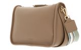 SEIDENFELT MANUFAKTUR Svedala Midi Crossbag Smooth Taupe / Gold SEIDENFELT MANUFAKTUR Svedala Midi Crossbag Smooth Taupe / Gold