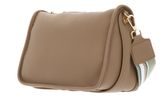 SEIDENFELT MANUFAKTUR Svedala Midi Crossbag Smooth Taupe / Gold SEIDENFELT MANUFAKTUR Svedala Midi Crossbag Smooth Taupe / Gold