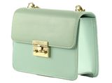 SEIDENFELT MANUFAKTUR Pitea Crossbody Bag Aqua Shades / Gold