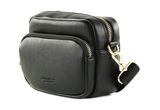 SEIDENFELT MANUFAKTUR Heby Shoulderbag Black / Gold