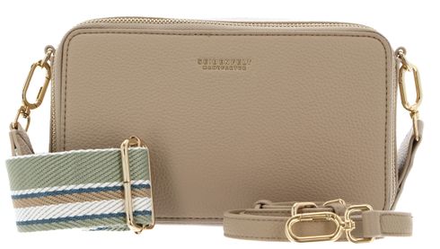 SEIDENFELT MANUFAKTUR Falun Svedala Big Crossbody Bag L Cookie Dough / Gold