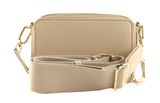 SEIDENFELT MANUFAKTUR Falun Tricolor Crossbody Stone Shades / Gold