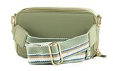 SEIDENFELT MANUFAKTUR Falun Svedala Big Crossbody Bag L Cool Sage / Gold SEIDENFELT MANUFAKTUR Falun Svedala Big Crossbody Bag L Cool Sage / Gold