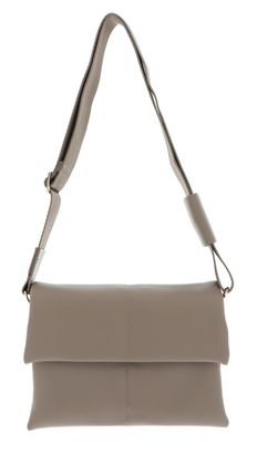 SEIDENFELT MANUFAKTUR Heby Crossbag Light Taupe / Gold