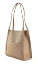 SEIDENFELT MANUFAKTUR Svedala Shopper Smooth Taupe / Gold SEIDENFELT MANUFAKTUR Svedala Shopper Smooth Taupe / Gold