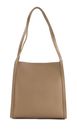 SEIDENFELT MANUFAKTUR Svedala Shopper Smooth Taupe / Gold SEIDENFELT MANUFAKTUR Svedala Shopper Smooth Taupe / Gold
