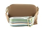 SEIDENFELT MANUFAKTUR Falun Svedala Crossbody Bag M Smooth Taupe / Gold