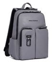 PIQUADRO Harper RFID Computer Backpack Grey