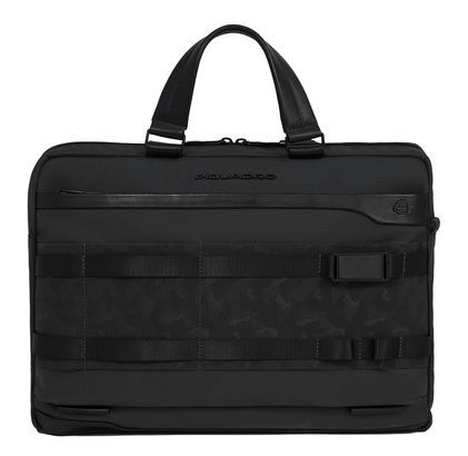 PIQUADRO FX Two Handle Briefcase Black