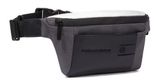 PIQUADRO Brief2 Special Bum Bag Grey - Black PIQUADRO Brief2 Special Bum Bag Grey - Black