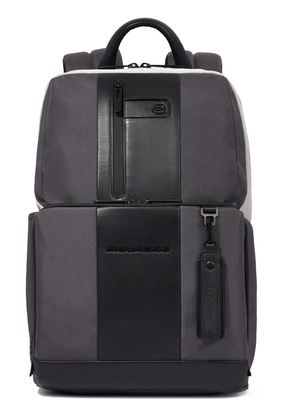 PIQUADRO Brief2 Special 14" Computer Backpack S Grey - Black