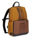 PIQUADRO Brief2 Special 14" Computer Backpack S Brown - Leather