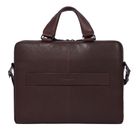 PIQUADRO Harper 2 Handle Briefcase Dark Brown