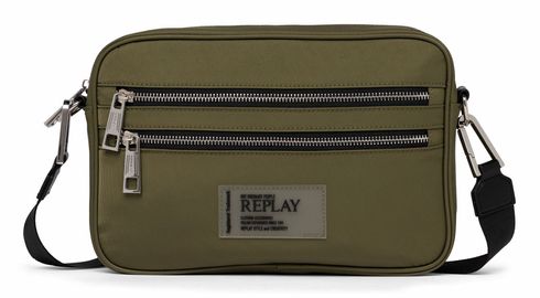 REPLAY Crossbody Bag Military Green