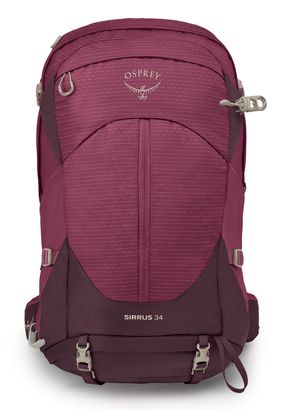 Osprey Sirrus 34 Elderberry Purple / Chiru Tan