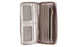 GUESS Marieke Cheque Organizer Light Beige Logo