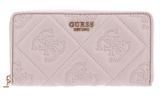 GUESS Marieke Cheque Organizer Light Beige Logo