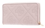 GUESS Marieke Cheque Organizer Light Beige Logo