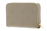 GUESS Jena Zip Around Wallet M Taupe Logo