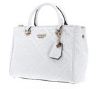 GUESS Marieke Status Satchel White Logo GUESS Marieke Status Satchel White Logo
