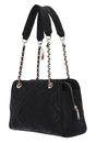 GUESS Marieke Girlfriend Shoulder Bag Black Logo