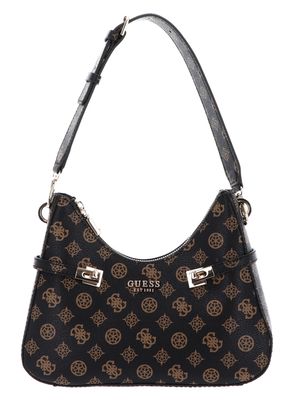 GUESS Loralee Hobo Mocha Logo