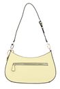 GUESS Noelle Top Zip Shoulder Bag Pale Yellow