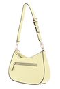 GUESS Noelle Top Zip Shoulder Bag Pale Yellow