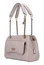 GUESS Marieke Girlfriend Shoulder Bag Light Beige Logo GUESS Marieke Girlfriend Shoulder Bag Light Beige Logo