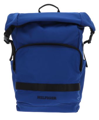 TOMMY HILFIGER TH Monotype Rolltop Backpack Anchor Blue