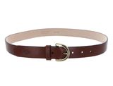 THE BRIDGE Berenice Belt W90 Marrone 14 / Oro - kürzbar THE BRIDGE Berenice Belt W90 Marrone 14 / Oro - kürzbar