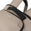 Hedgren Turtle Backpack / Duffle 15,6'' RFID Cabin Size Vintage Beige Eco Hedgren Turtle Backpack / Duffle 15,6'' RFID Cabin Size Vintage Beige Eco