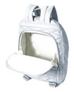 Hedgren Inner City Vogue Backpack Large RFID L New Quilt Pearl Blue