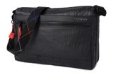 Hedgren Inner City Eye Shoulder Bag RFID M Creased Black / Coral