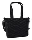 Hedgren Inner City Zoe Tote M New Quilt Full Black